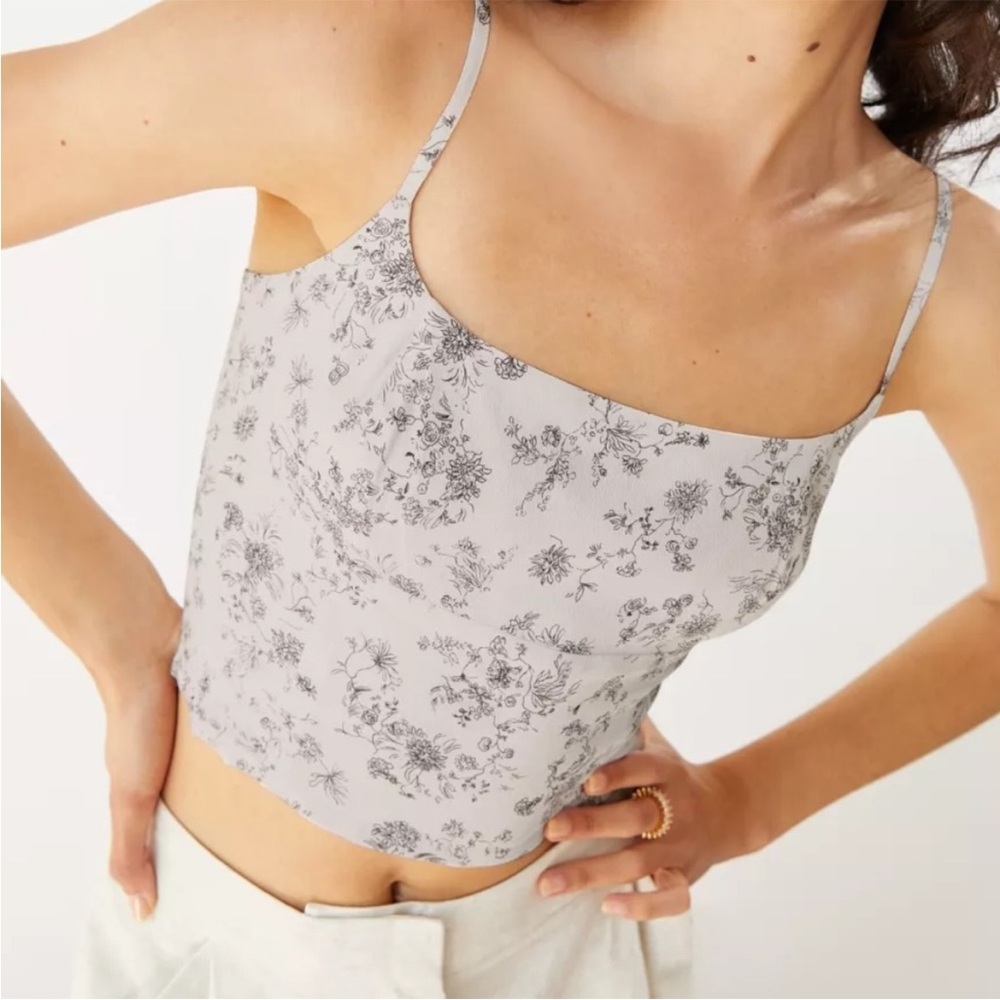 Aritzia Wilfred Basel Bustier Top